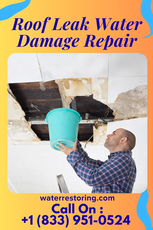 Roof Leak Water Damage Repair in Methuen Town, MA